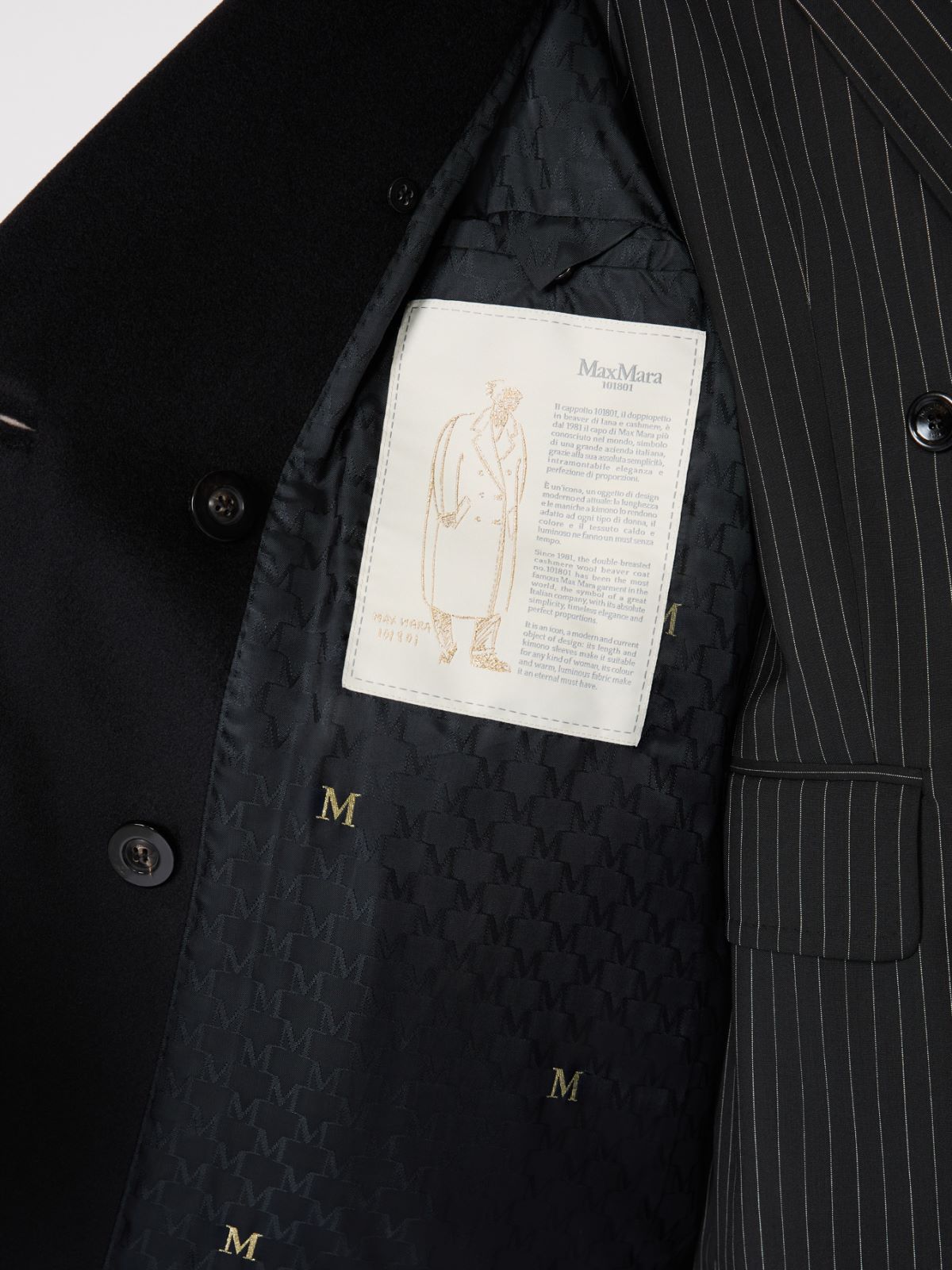 101801 Icon Coat - BLACK - Max Mara - 11