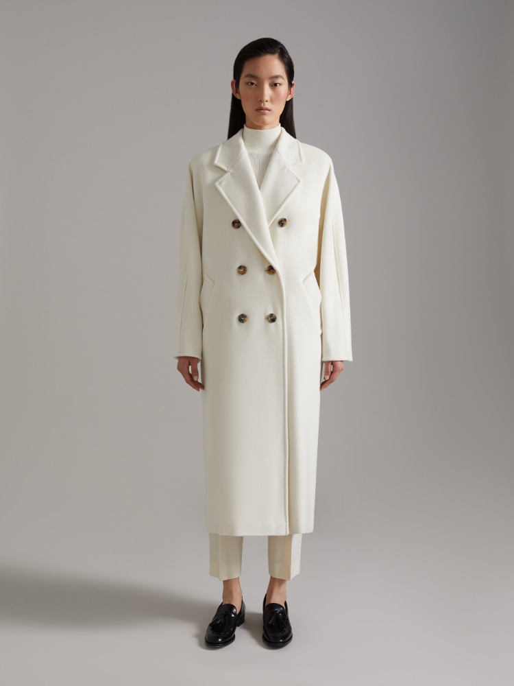 【関税込み】Max Mara オフホワイト Madame コート 101801 Icon Coat, ecru | 