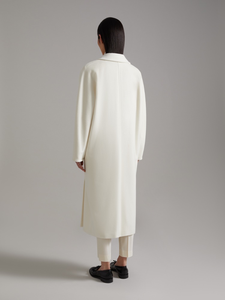 【関税込み】Max Mara オフホワイト Madame コート ホワイト（白）系 M Max Mara 101801 ICON COAT MADAME(マックス