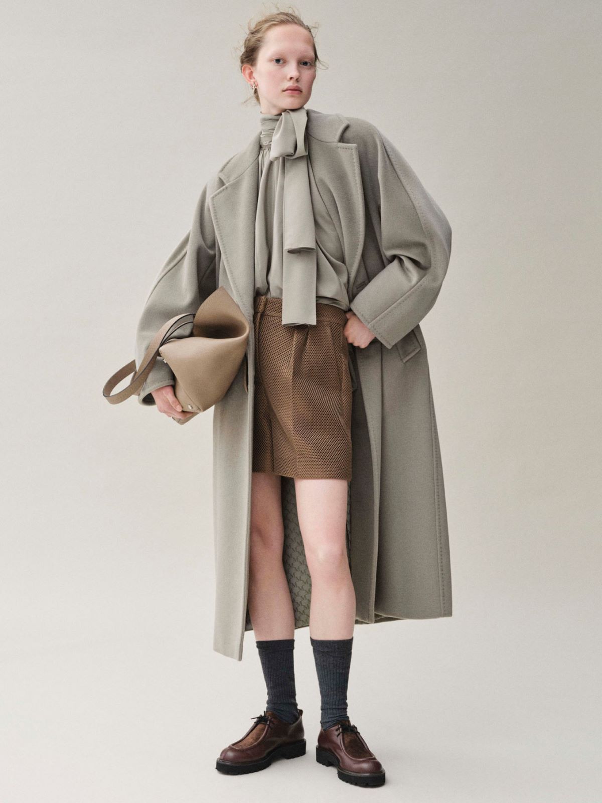 ★WEEKEND MAX MARA★アウトレット★ラメタフタワイドスカート♪ ☆WEEKEND☆直営店買付☆Cotton Gabardine Short Skirt/ZEBIO