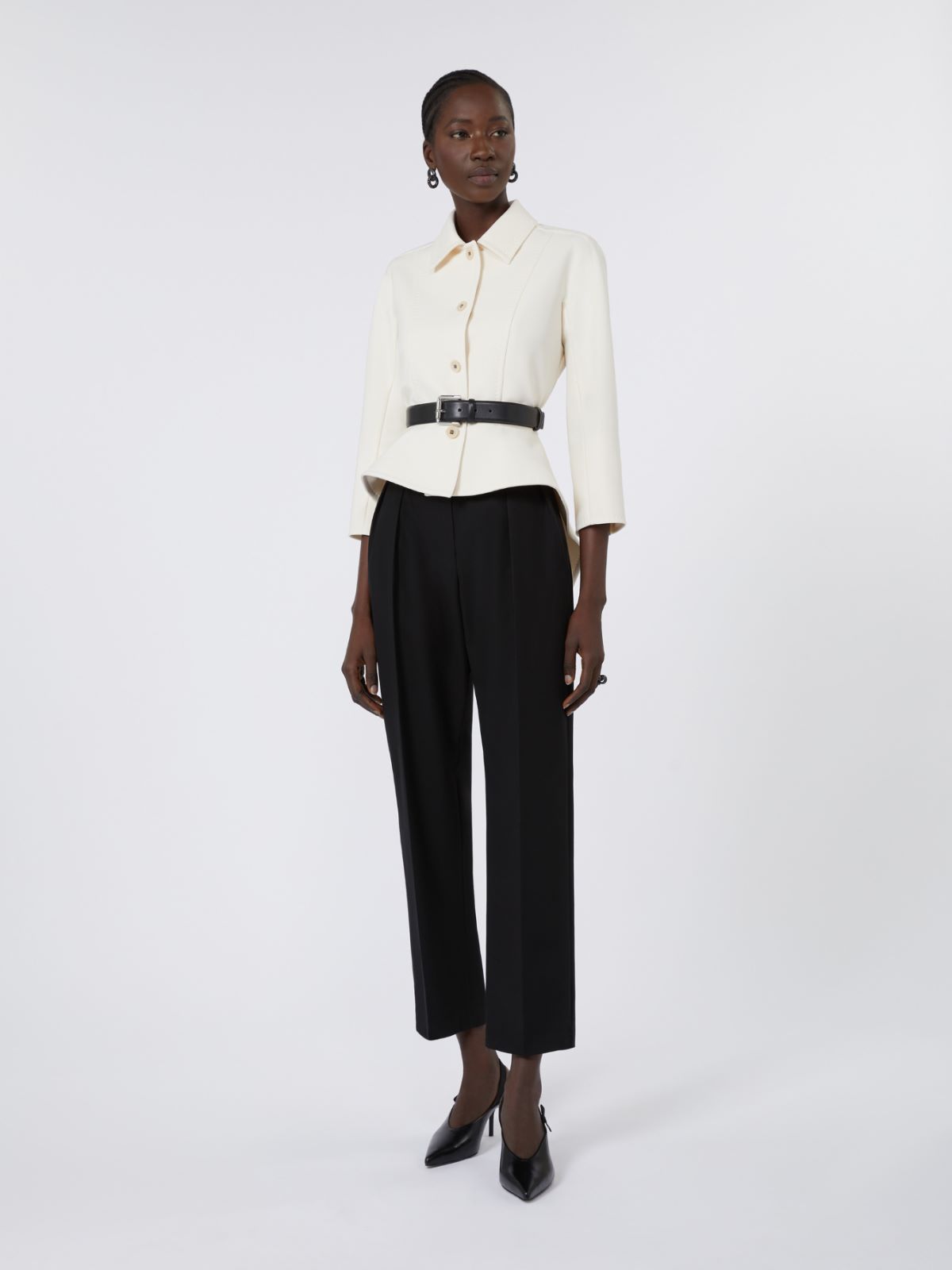 Bonded sable jacket - IVORY - Max Mara - 10