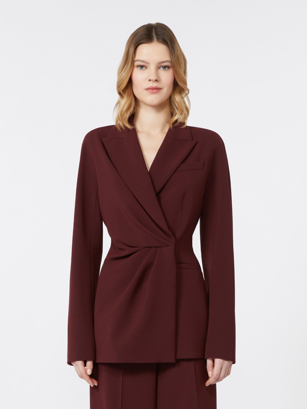 Wickeljacke aus Cady - KIRSCHE - Max Mara - 2