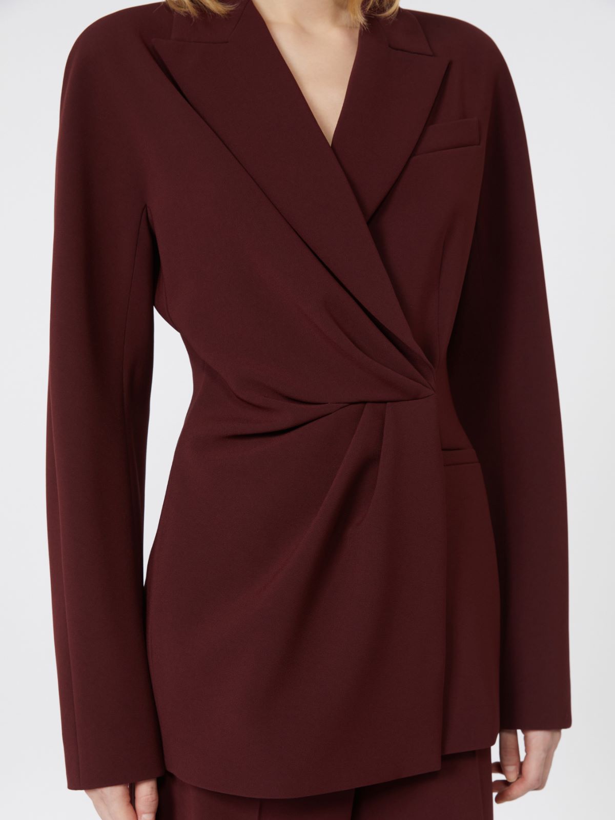 Wickeljacke aus Cady - KIRSCHE - Max Mara - 4