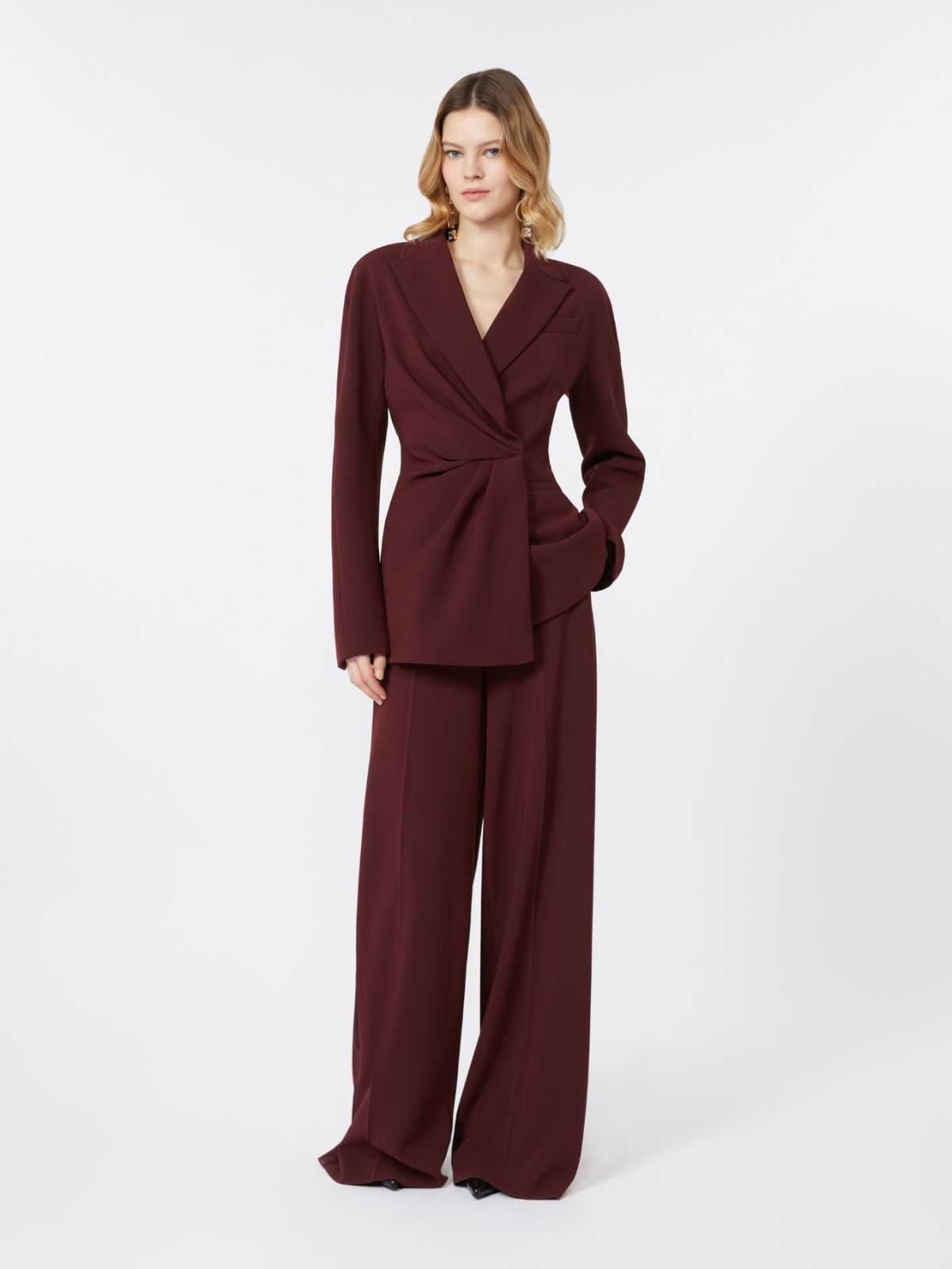 Wickeljacke aus Cady - KIRSCHE - Max Mara