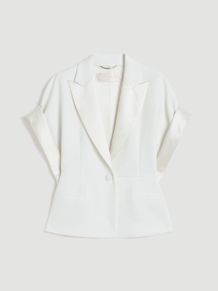Kurze Jacke aus Cady-Crêpe - SEIDE - Max Mara