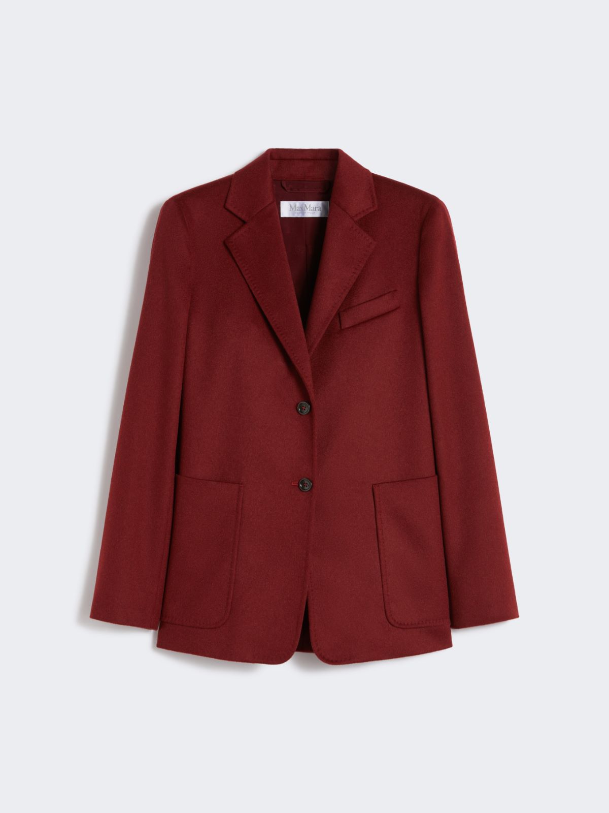 Camel drap blazer - RASPBERRY - Max Mara - 8