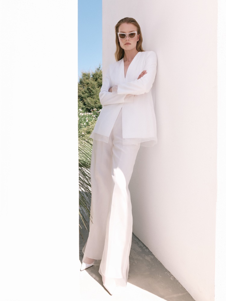 Silk organza jacket + SILK - Max Mara