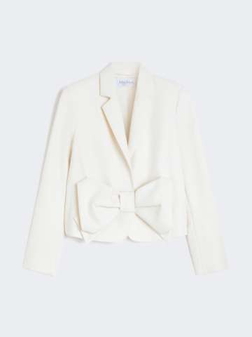 ジャケット MAX MARA STUDIO Women Jackets 2516191012600031 WHITE White blazer jacket | Max Mara