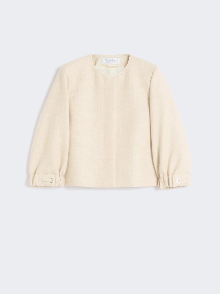 나이아디 실크 자켓 - IVORY - Max Mara