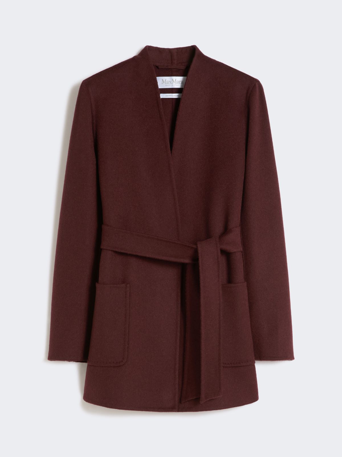 Camel robe jacket - CHERRY - Max Mara - 9