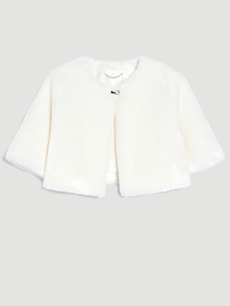 Flauschiger Bolero - WEISS - Max Mara