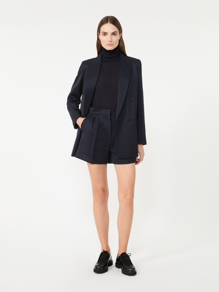 - Double-breasted wool blazer - ULTRAMARINE - Max Mara