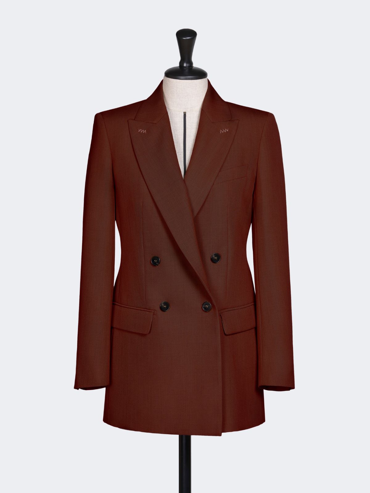 Wool Grain de Poudre blazer - EARTH - Max Mara - 9