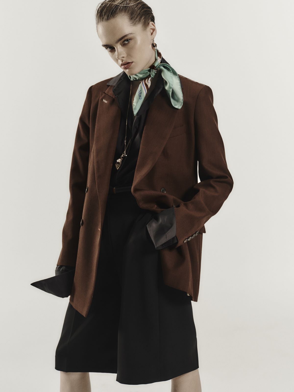 Blezer z wełny Grain de Poudre - ZIEMISTY - Max Mara