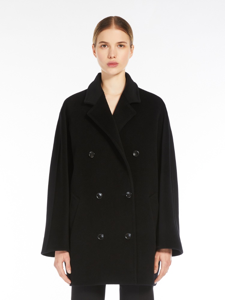コート Max Mara FW24 '101801 Icon Coat' coat (REBUS 022) Short 101801 Icon Coat, black | 