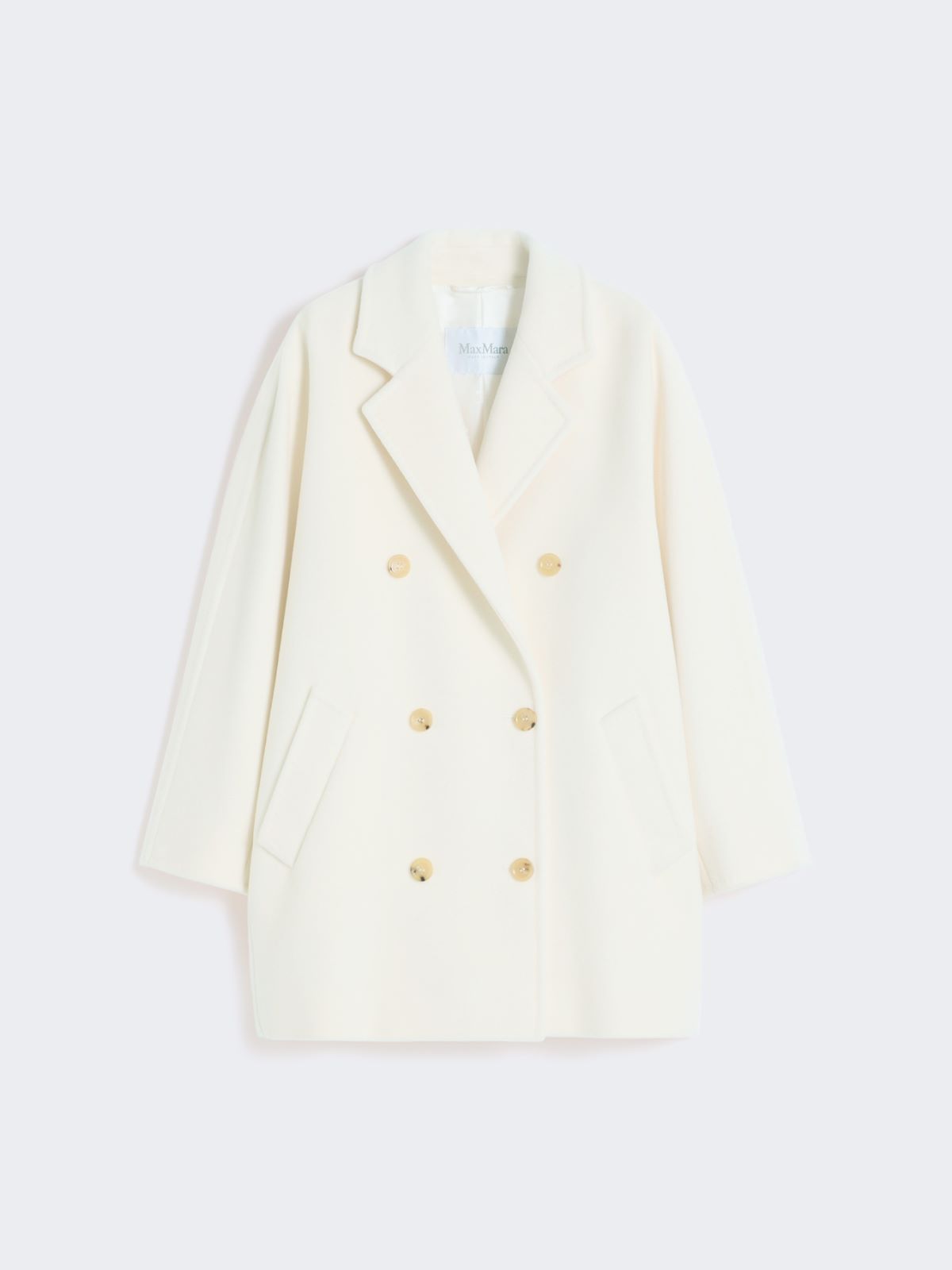 Short 101801 Icon Coat - WHITE - Max Mara - 9