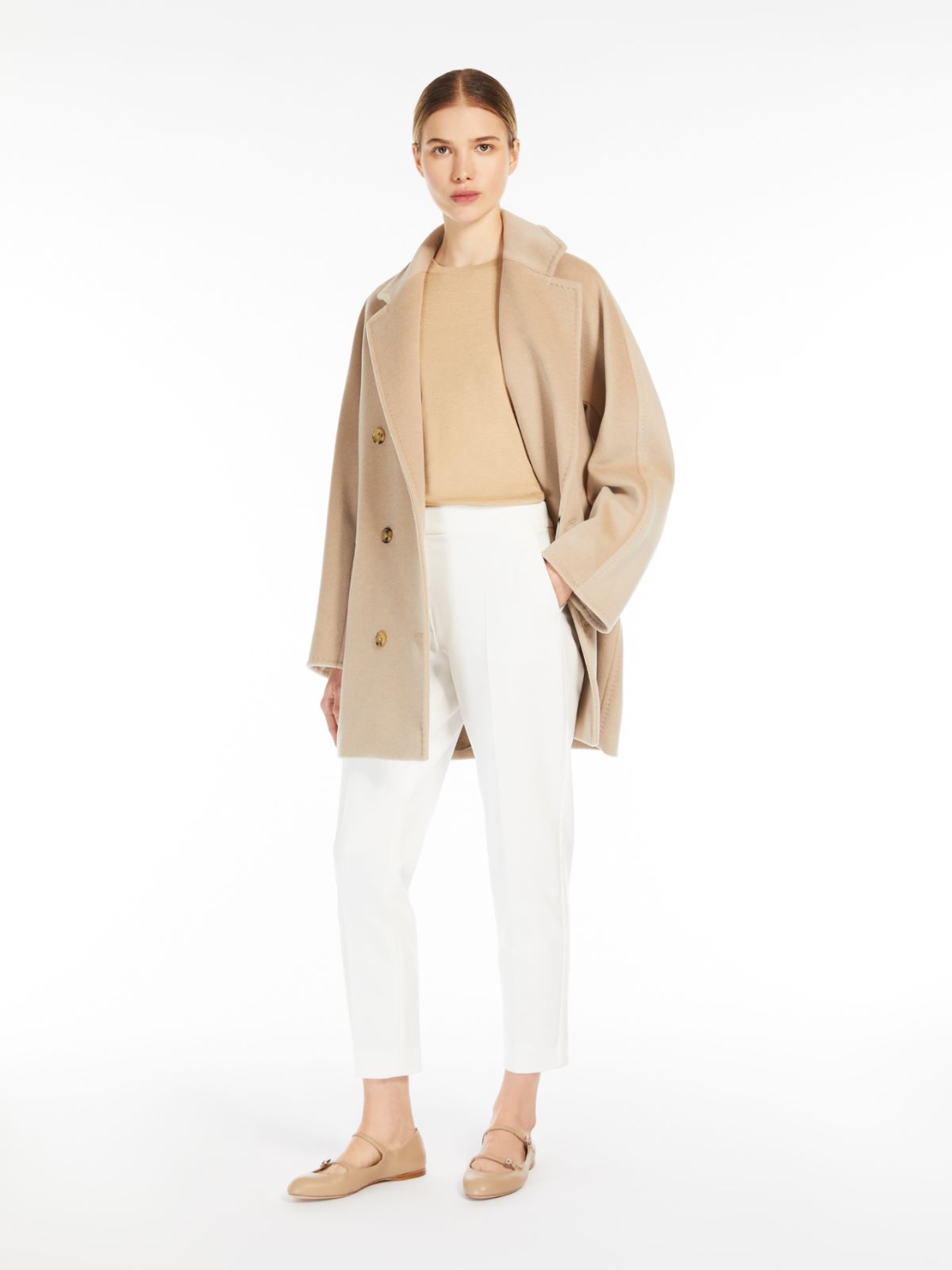 Short 101801 Icon Coat + ECRU - Max Mara