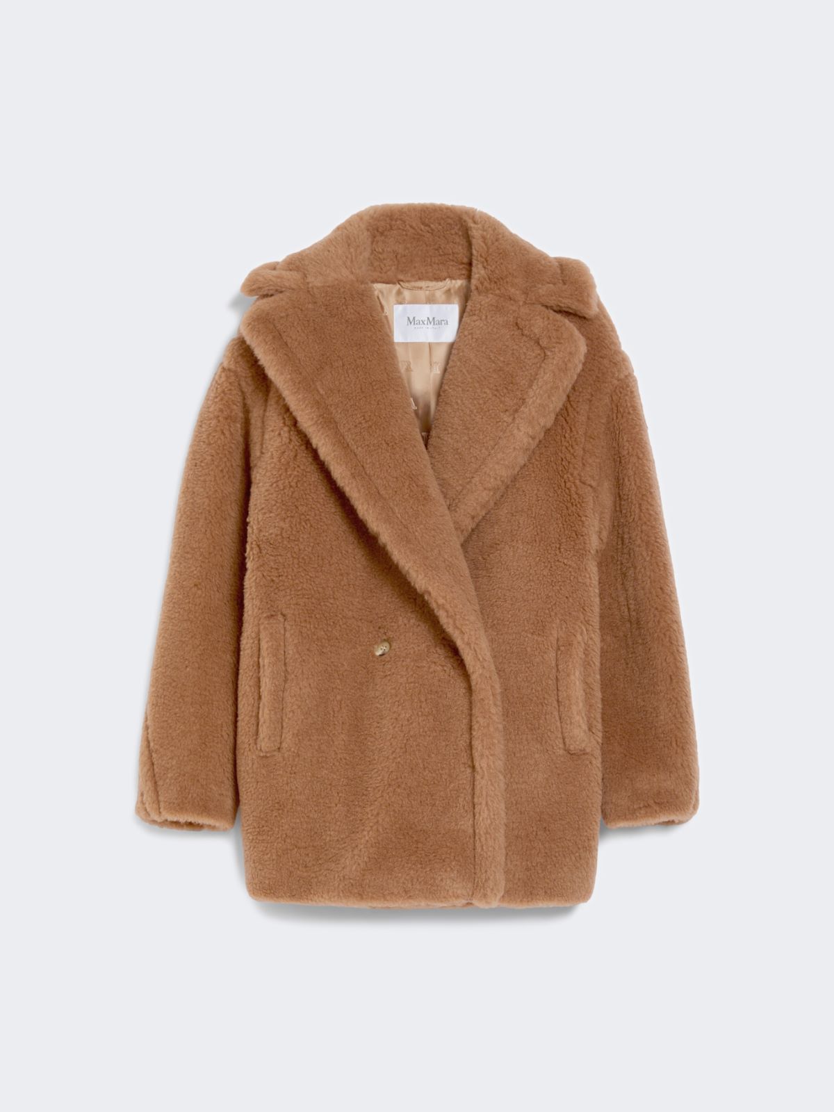 Short Teddy Bear Icon Coat - CAMEL - Max Mara - 10