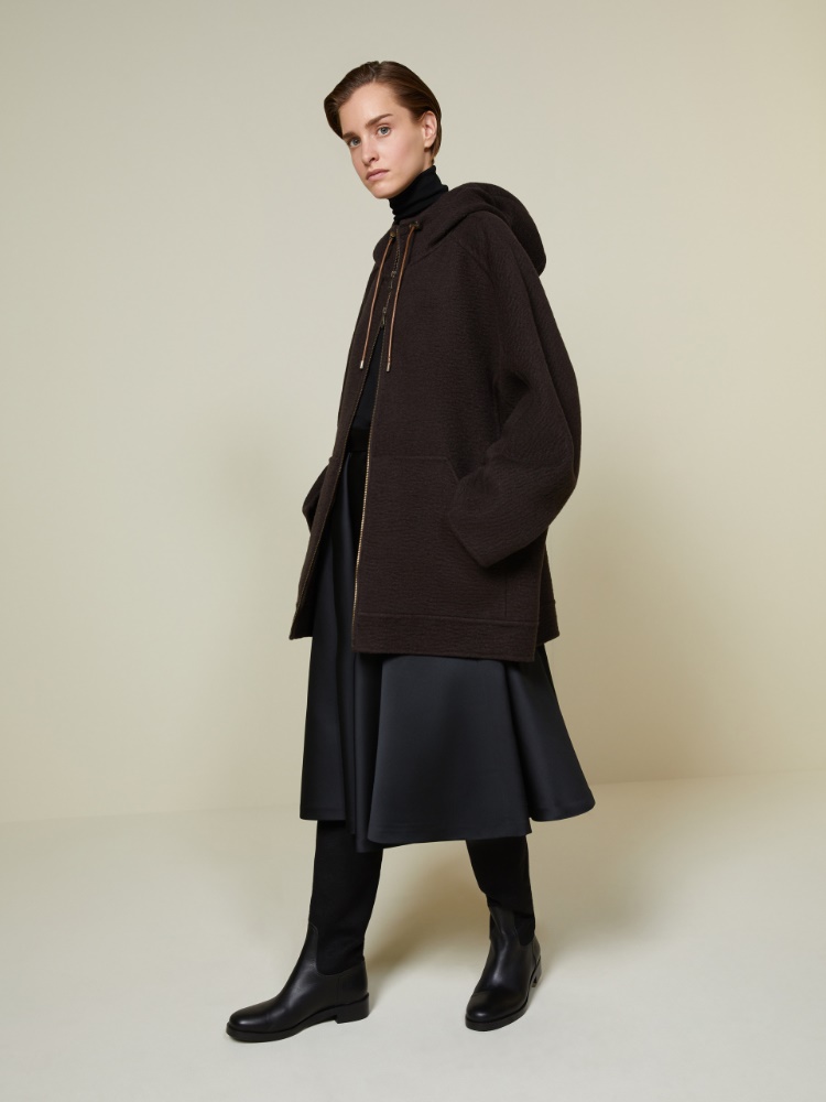 Sweatshirtmantel aus reinem Kaschmir Doubleface + BRAUN - Max Mara