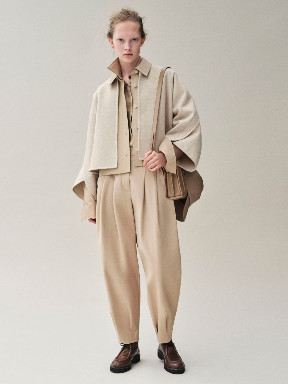 Max Mara マックスマーラ 七分袖 スーツ ブラウン系 サイズ40