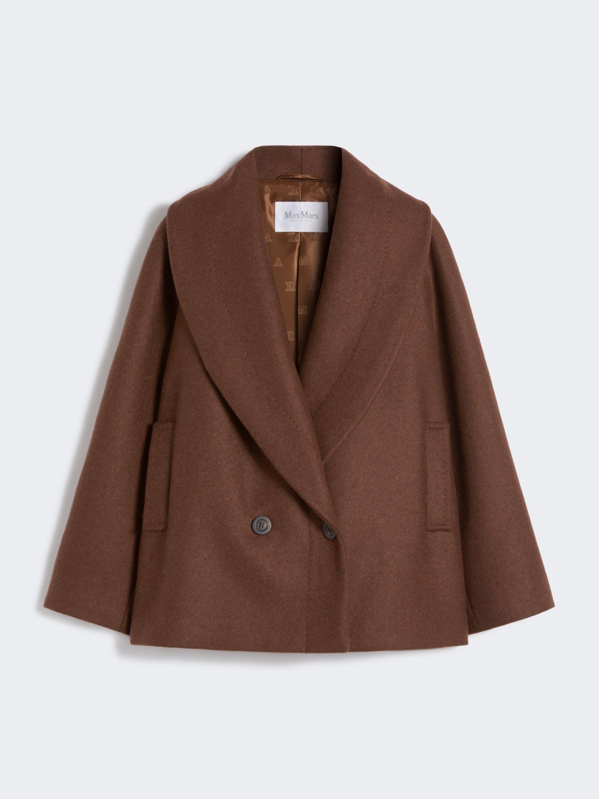 Wool and camel jacket - TOBACCO - Max Mara - 10