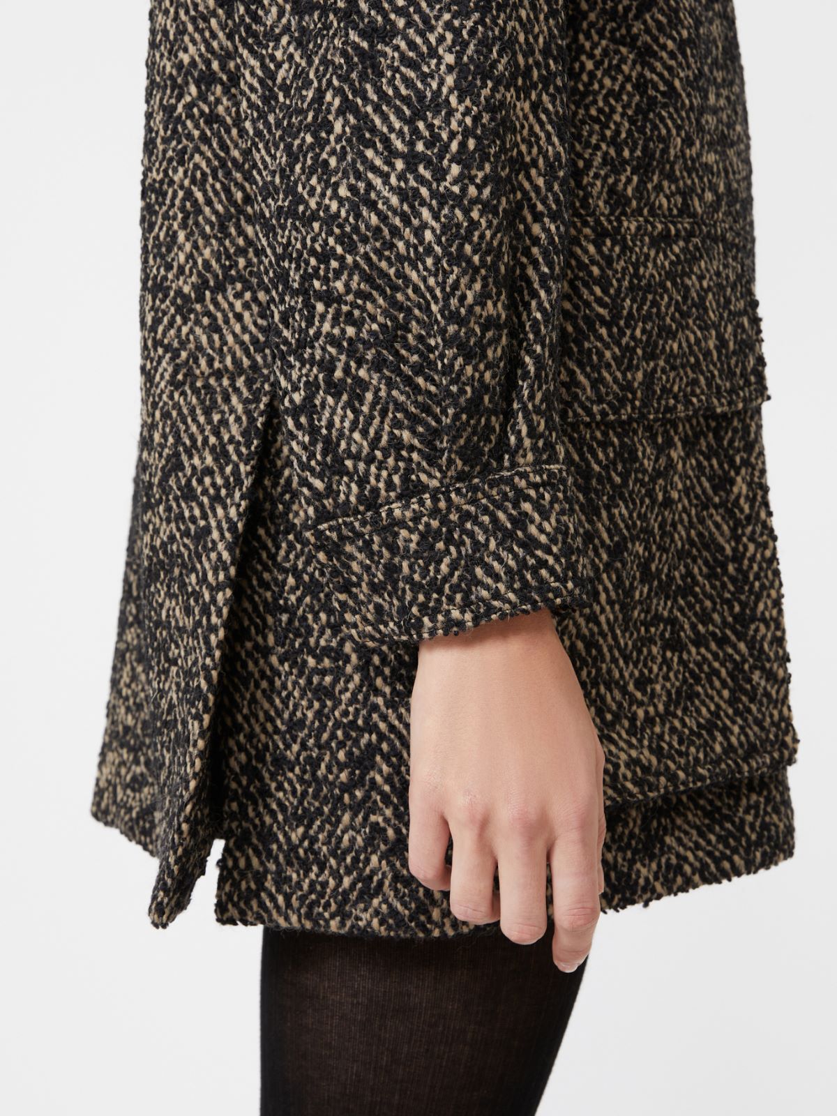 Wool tweed jacket - BROWN - Max Mara - 5
