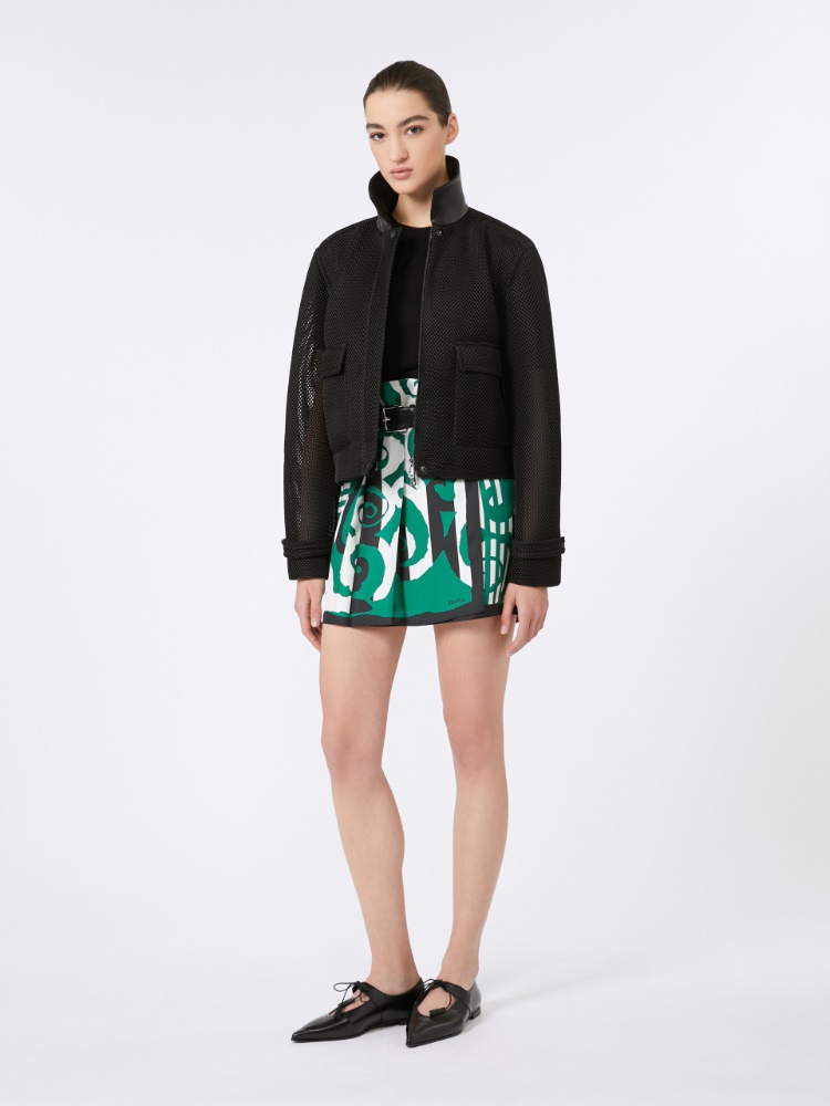 【関税＆送料込み】Max Mara Tabarin Wool Blend Mini Skirt Max Mara - Tabarin Wool blend mini skirt