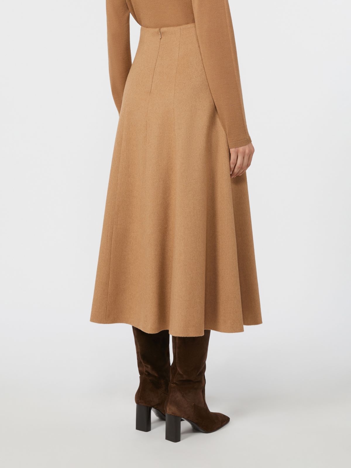 Camel flared skirt - CAMEL - Max Mara - 3