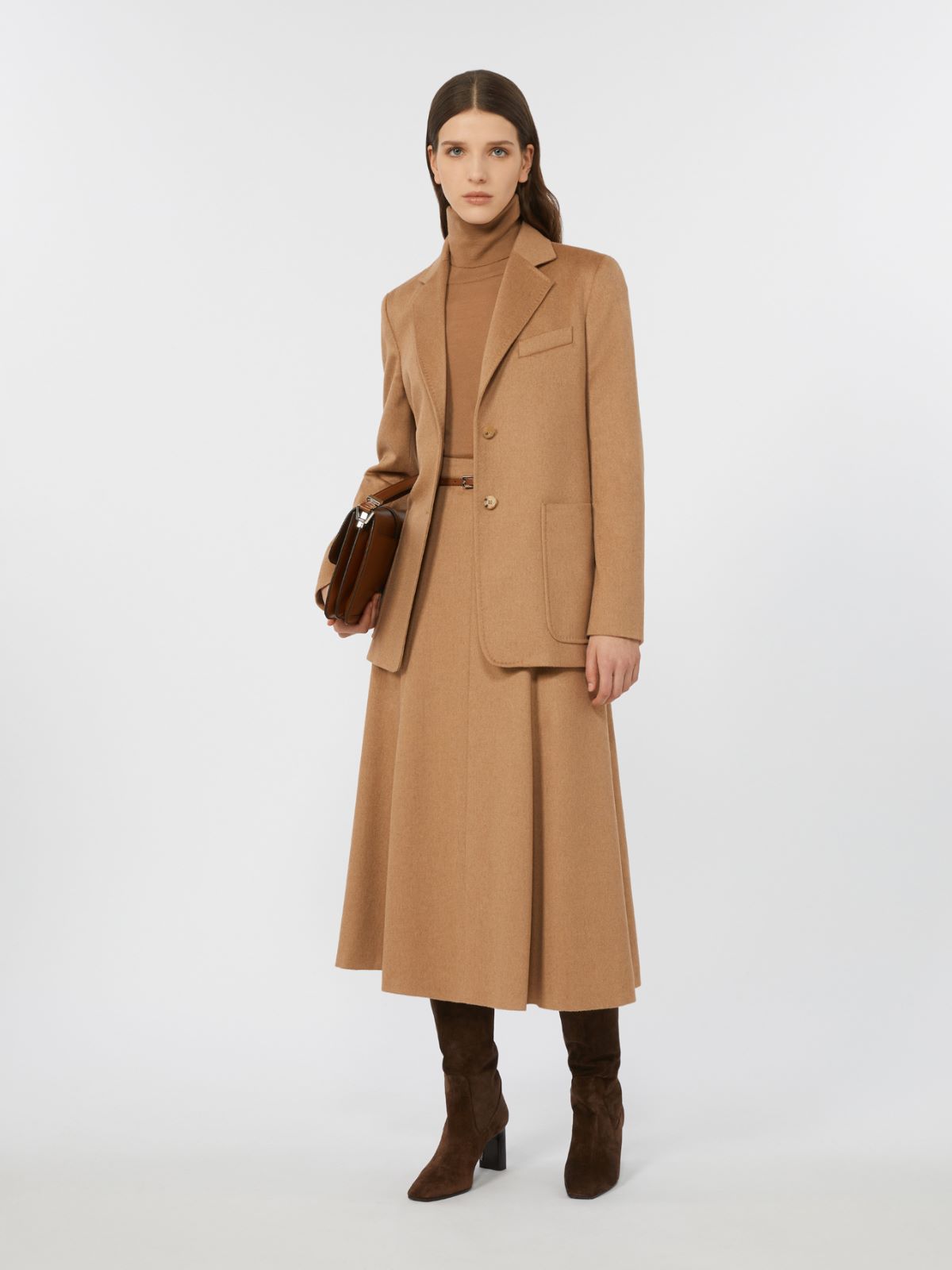 Camel flared skirt - CAMEL - Max Mara