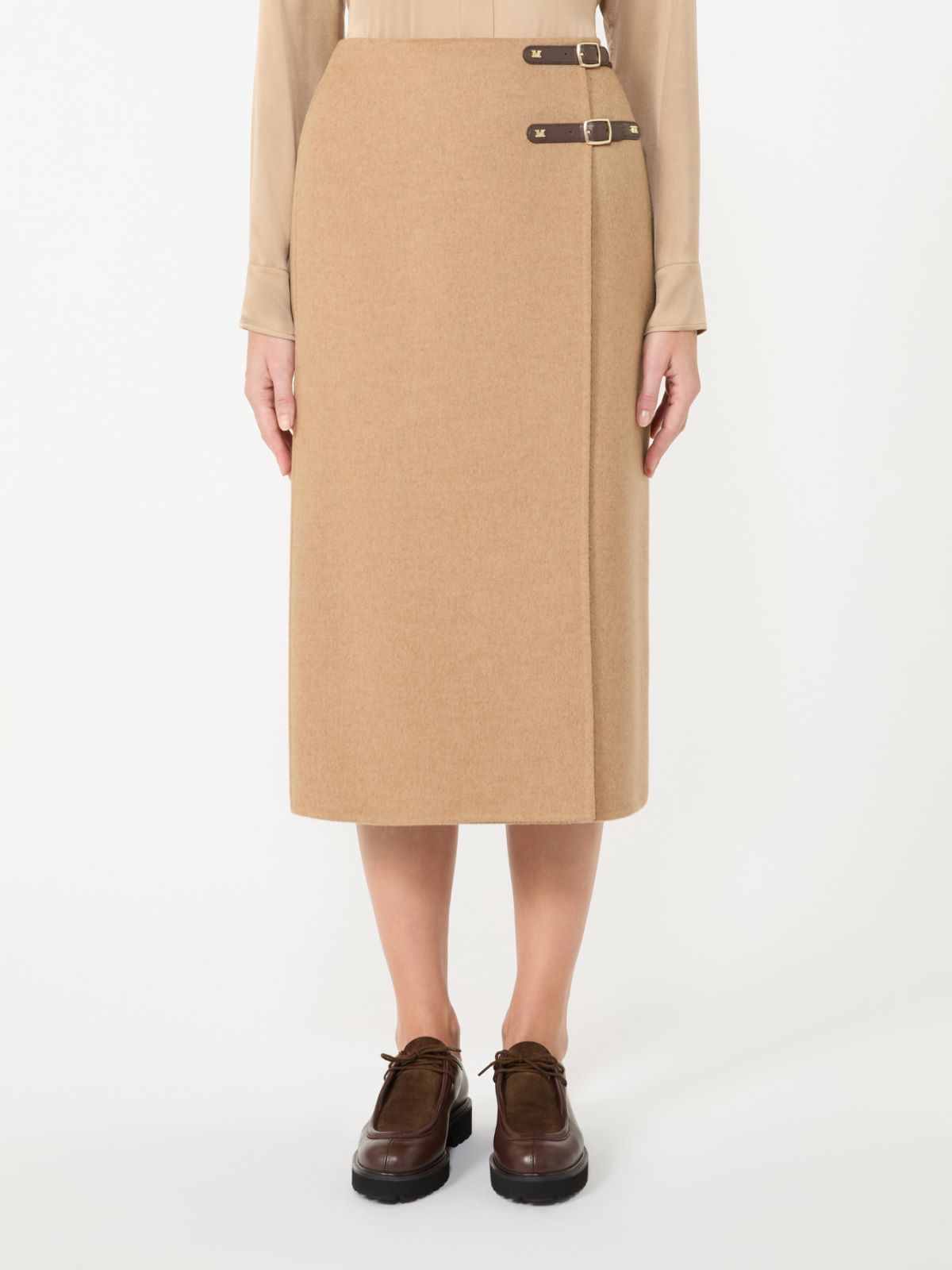 쿠르치오 카멜 스커트 - CAMEL - Max Mara - 5