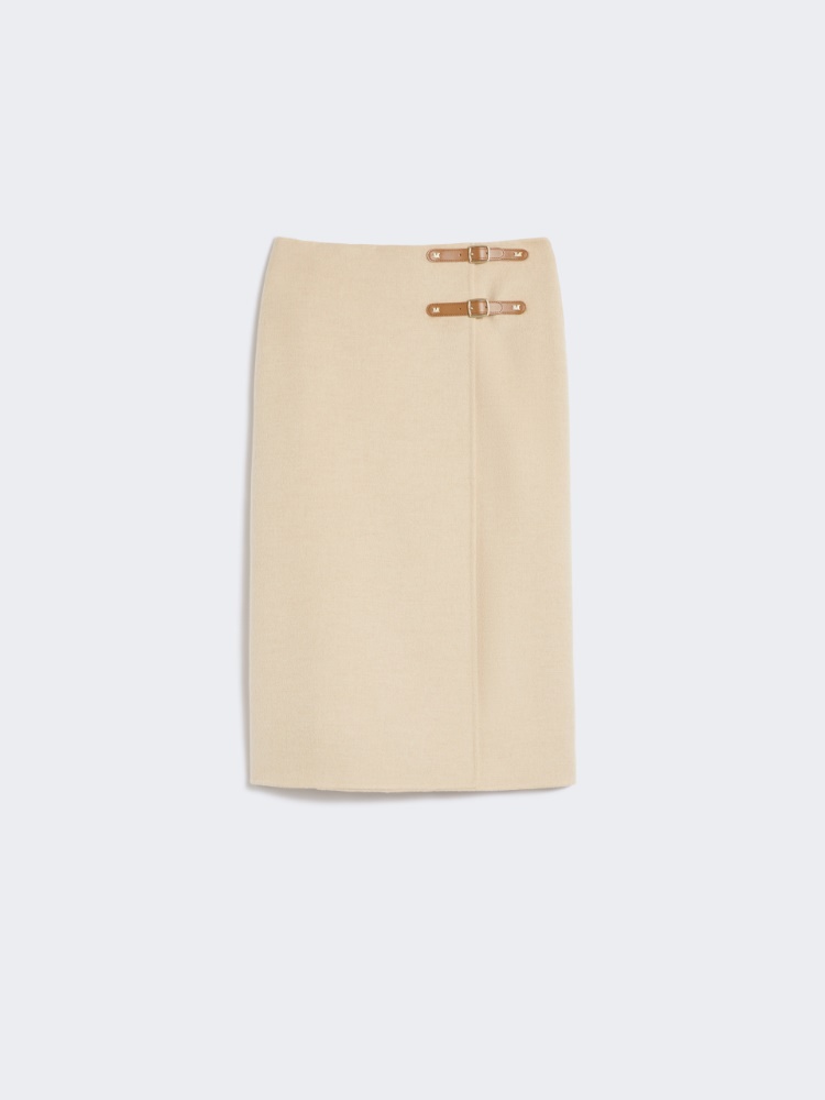 Camel wrap skirt - ALBINO - Max Mara