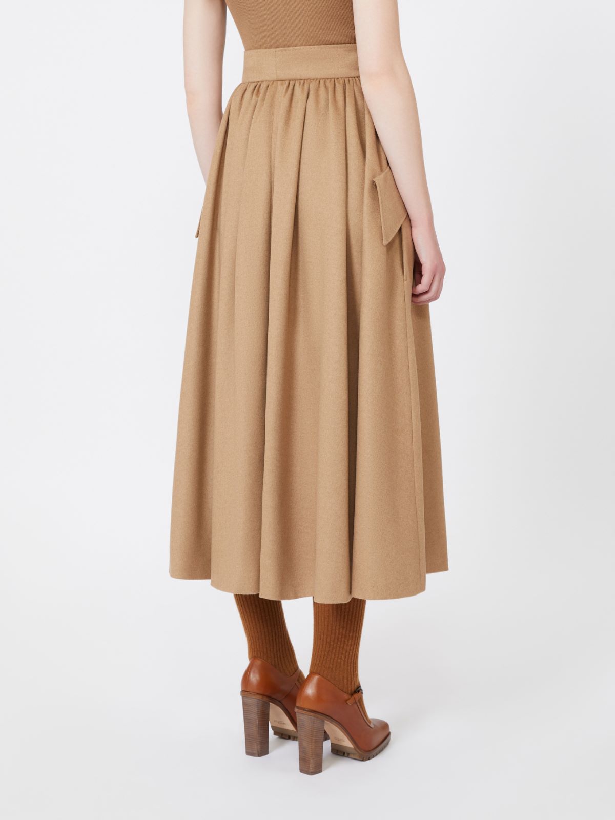 Camel drap skirt - CAMEL - Max Mara - 3