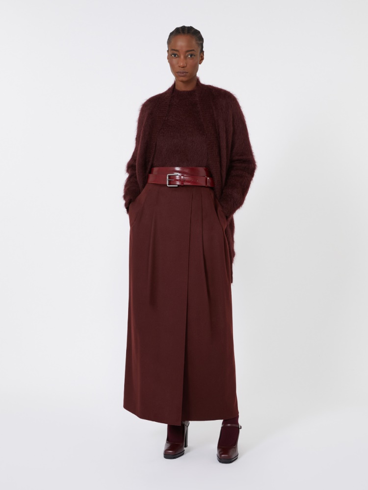 Jupe longue en chameau - CERISE - Max Mara