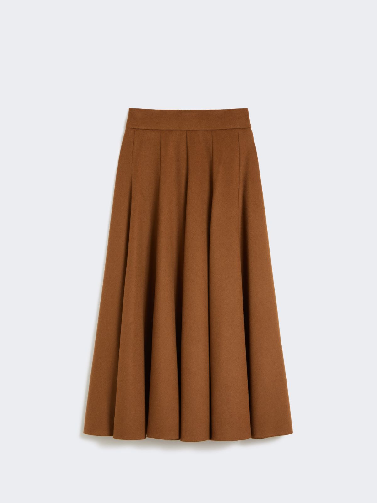A-line camel skirt - TOBACCO - Max Mara - 8
