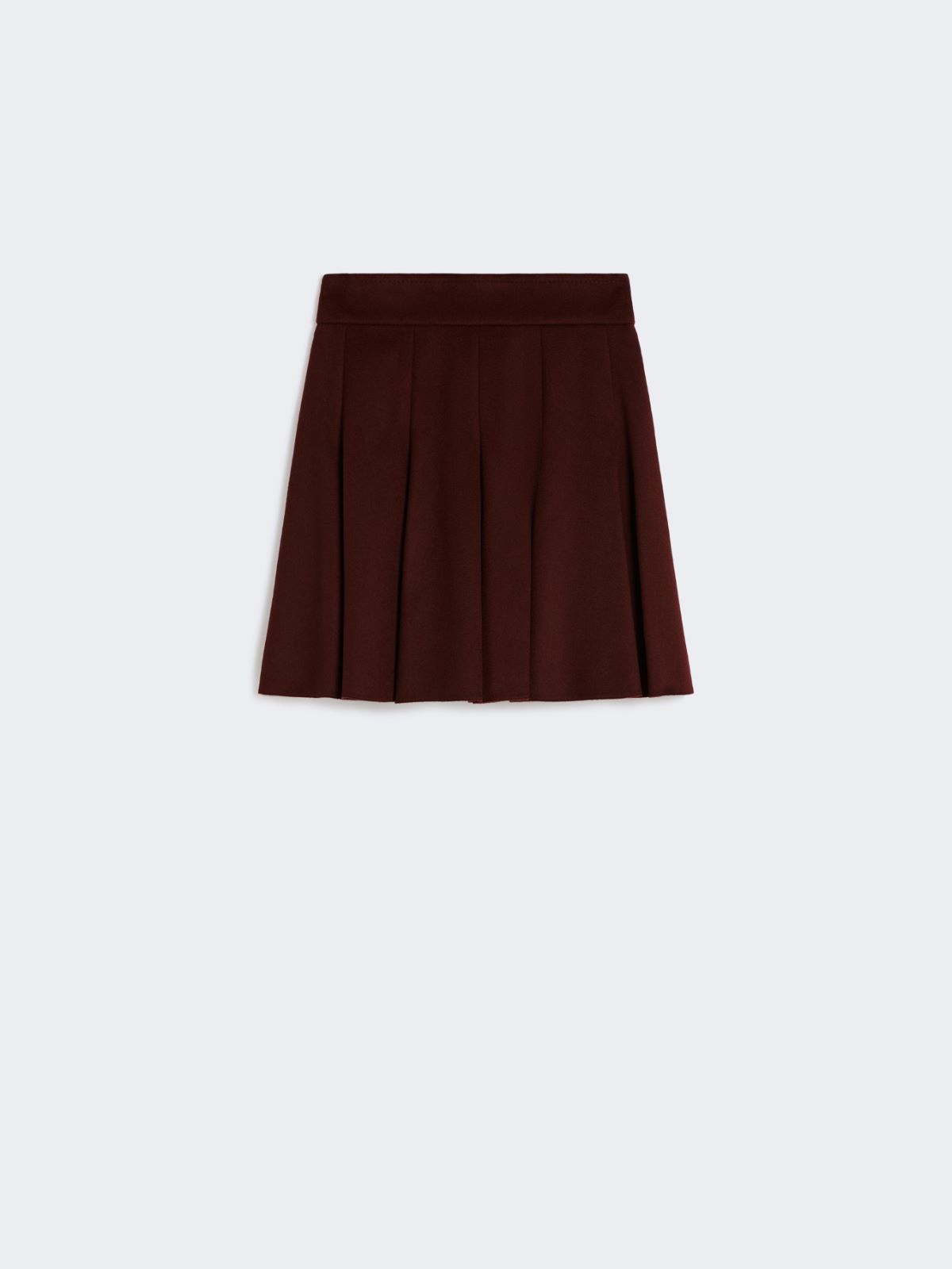 Camel drap mini skirt - CHERRY - Max Mara - 8