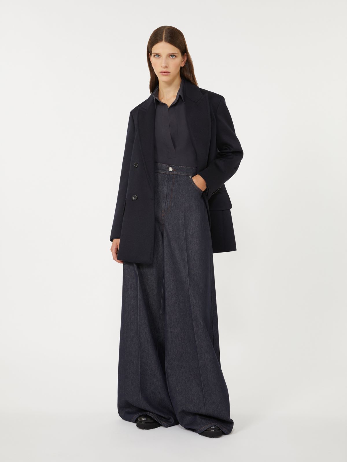 Silk canvas shirt - ULTRAMARINE - Max Mara