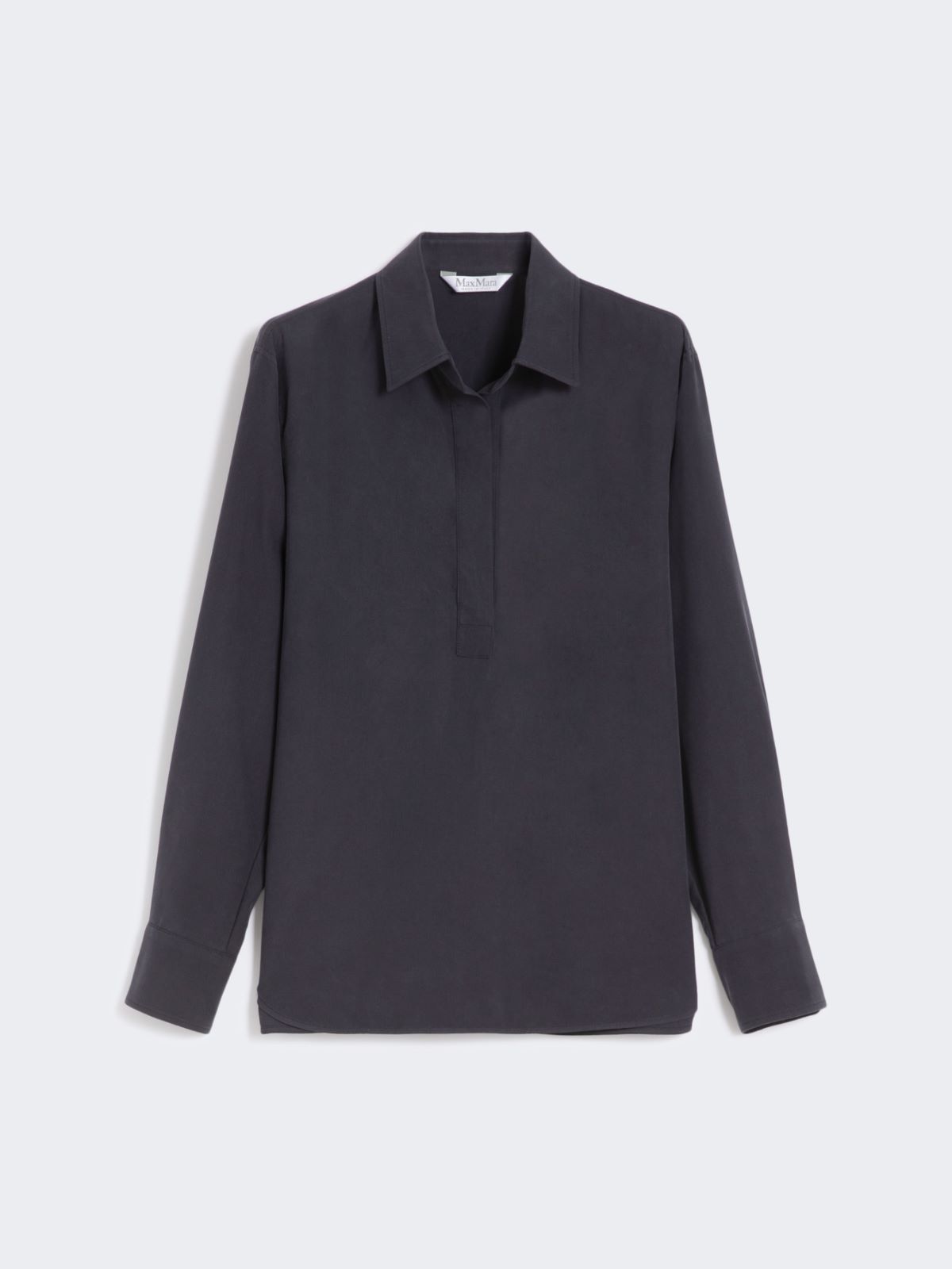 Silk canvas shirt - ULTRAMARINE - Max Mara - 9