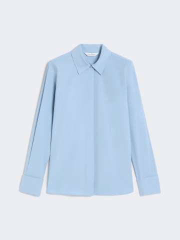 【送料&関税込】Max Mara Studio T-shirts And Polos Blue Blue t shirts | Max Mara