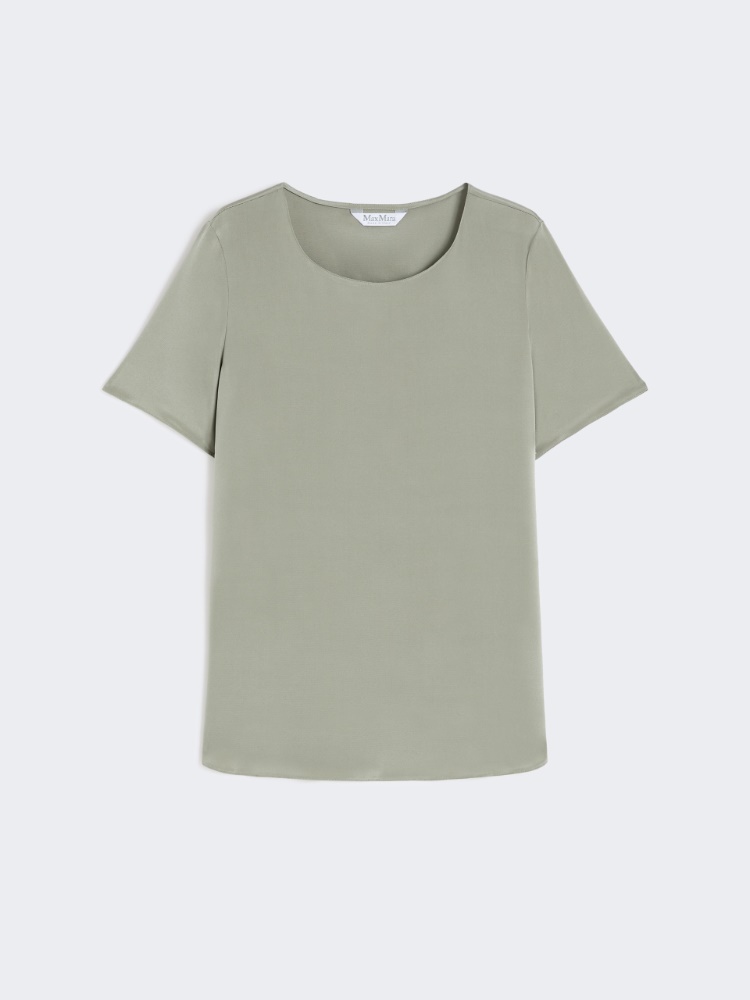 아리스 실크 탑 - SAGE GREEN - Max Mara