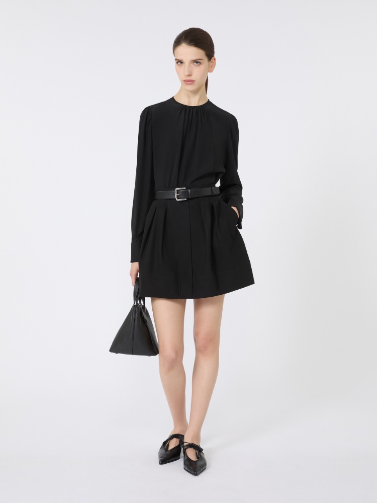 캐롤 실크 셔츠 - BLACK - Max Mara
