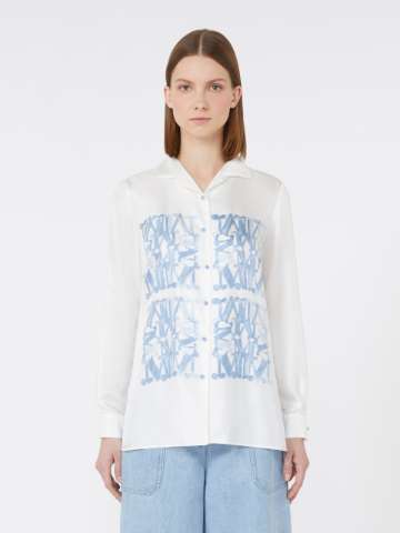 White silk shirt | Max Mara
