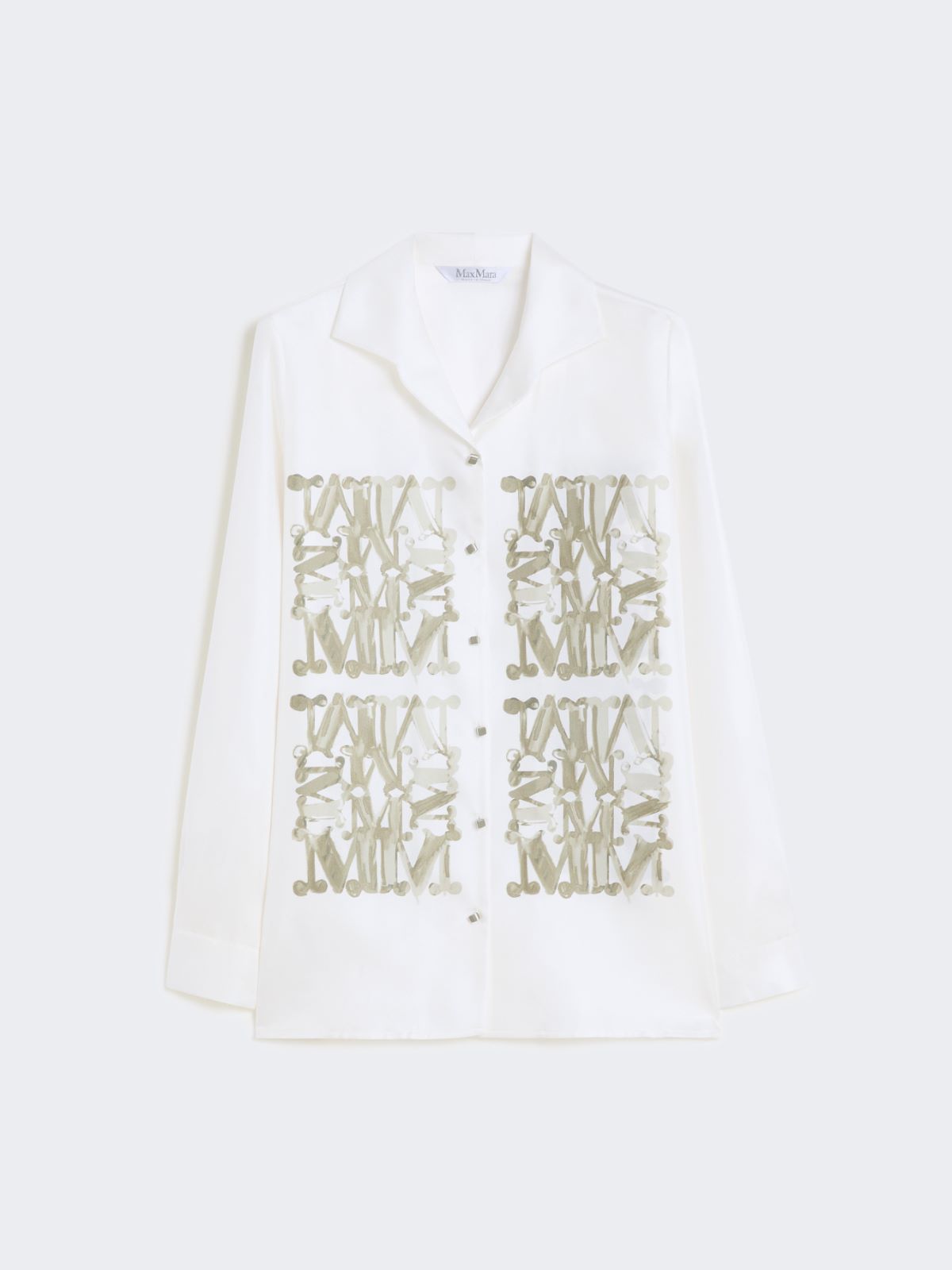 나빌 실크 셔츠 - SAGE GREEN - Max Mara - 8