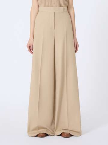 Wide pants camel | Max Mara
