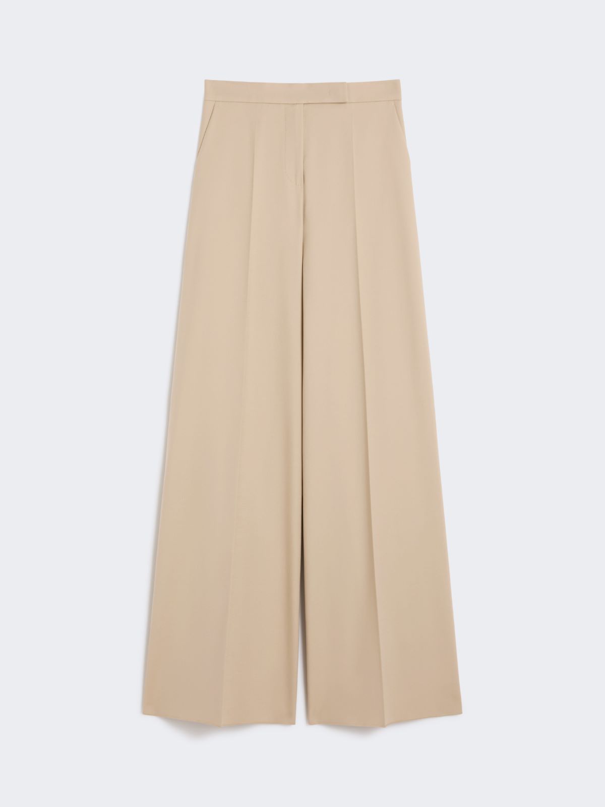 Wide-fit cotton trousers - SAND - Max Mara - 8