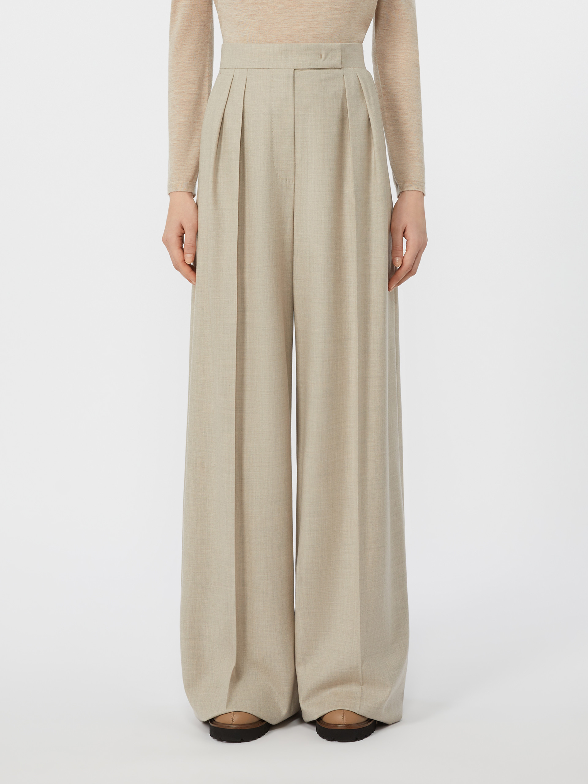 술리아 캐시미어 팬츠 - SAND - Max Mara - 2