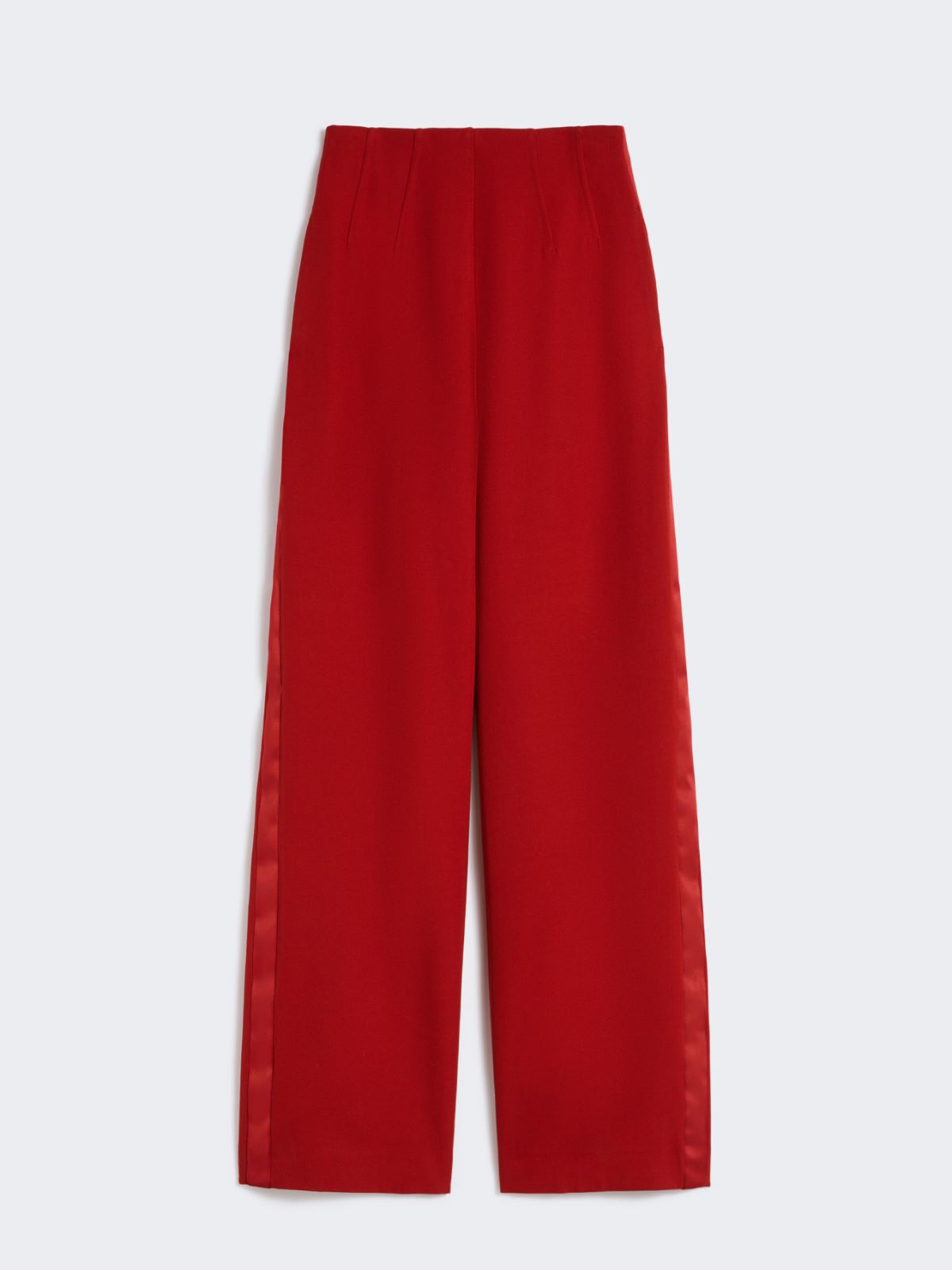 Hose aus Wollgabardine - ROT - Max Mara - 9
