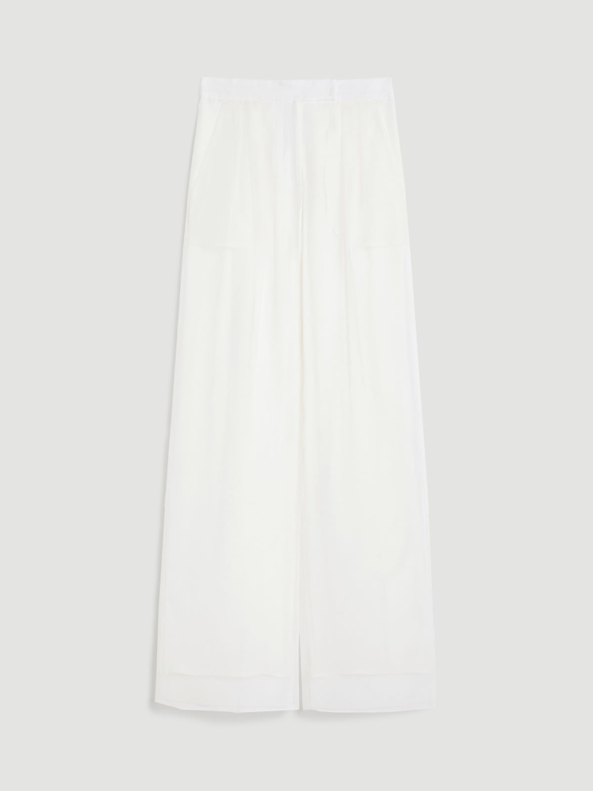 Pantalon palazzo en organza - SOIE - Max Mara - 9