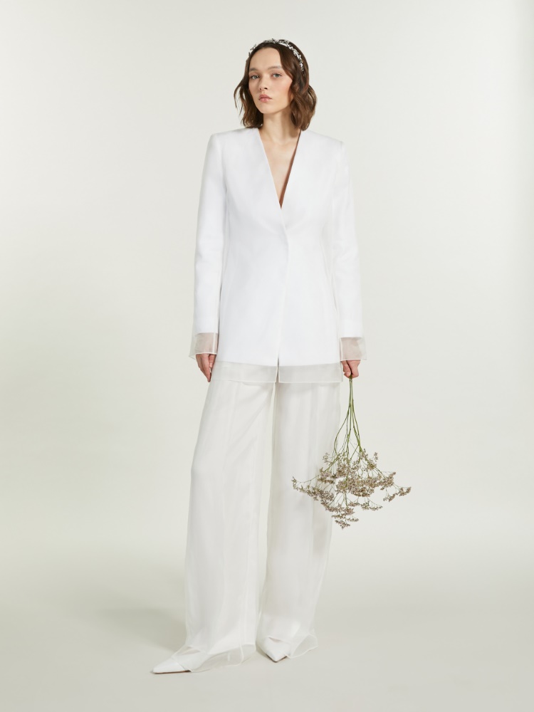 Organza palazzo trousers - SILK - Max Mara