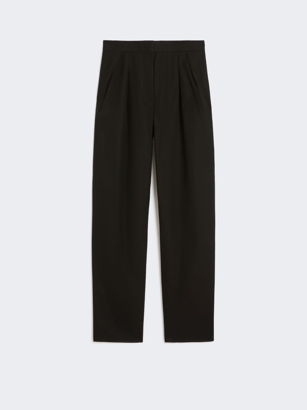 Karottenhose aus Baumwolle - SCHWARZ - Max Mara - 8