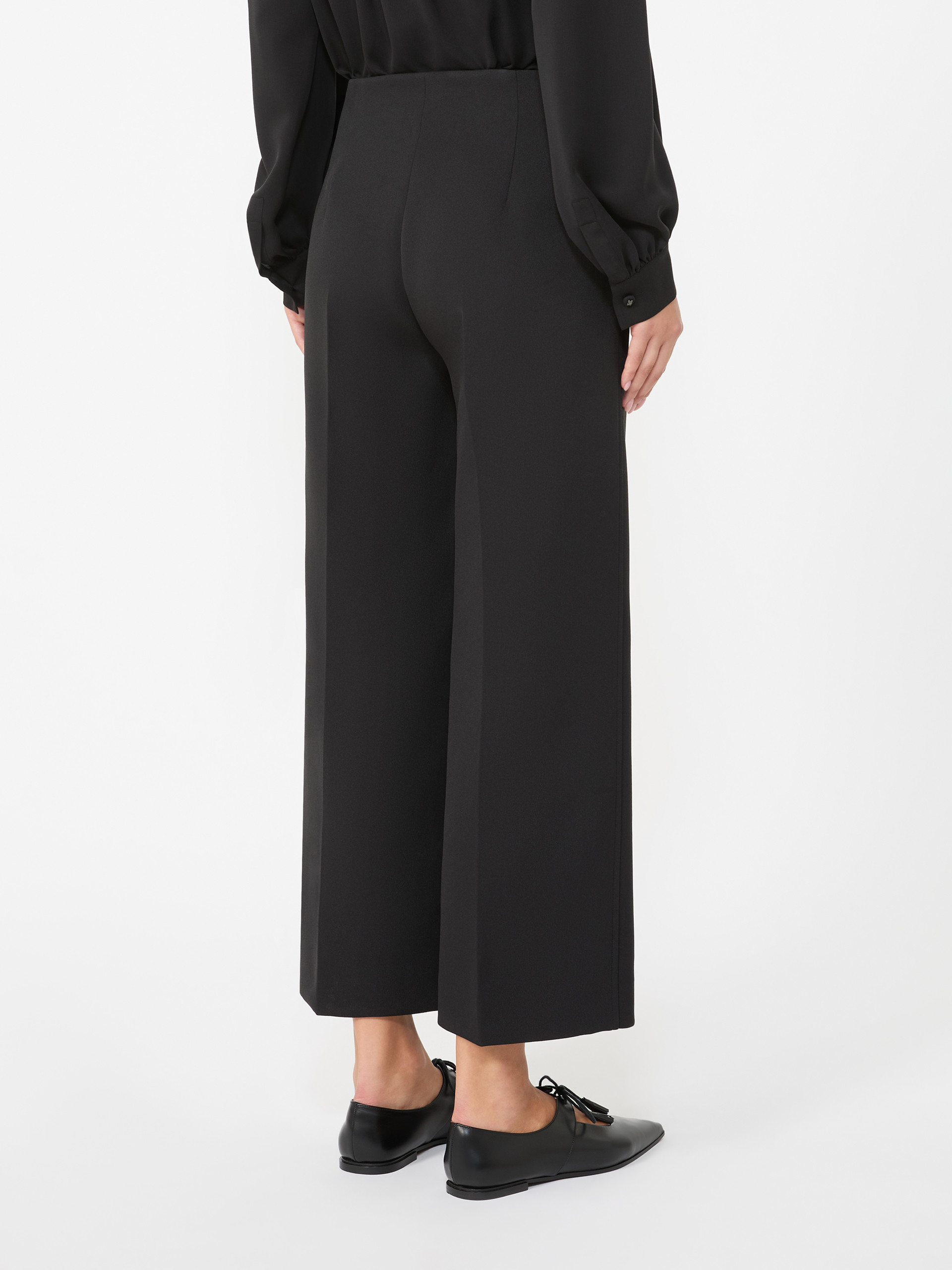 노벨라 폴리 팬츠 - BLACK - Max Mara - 3